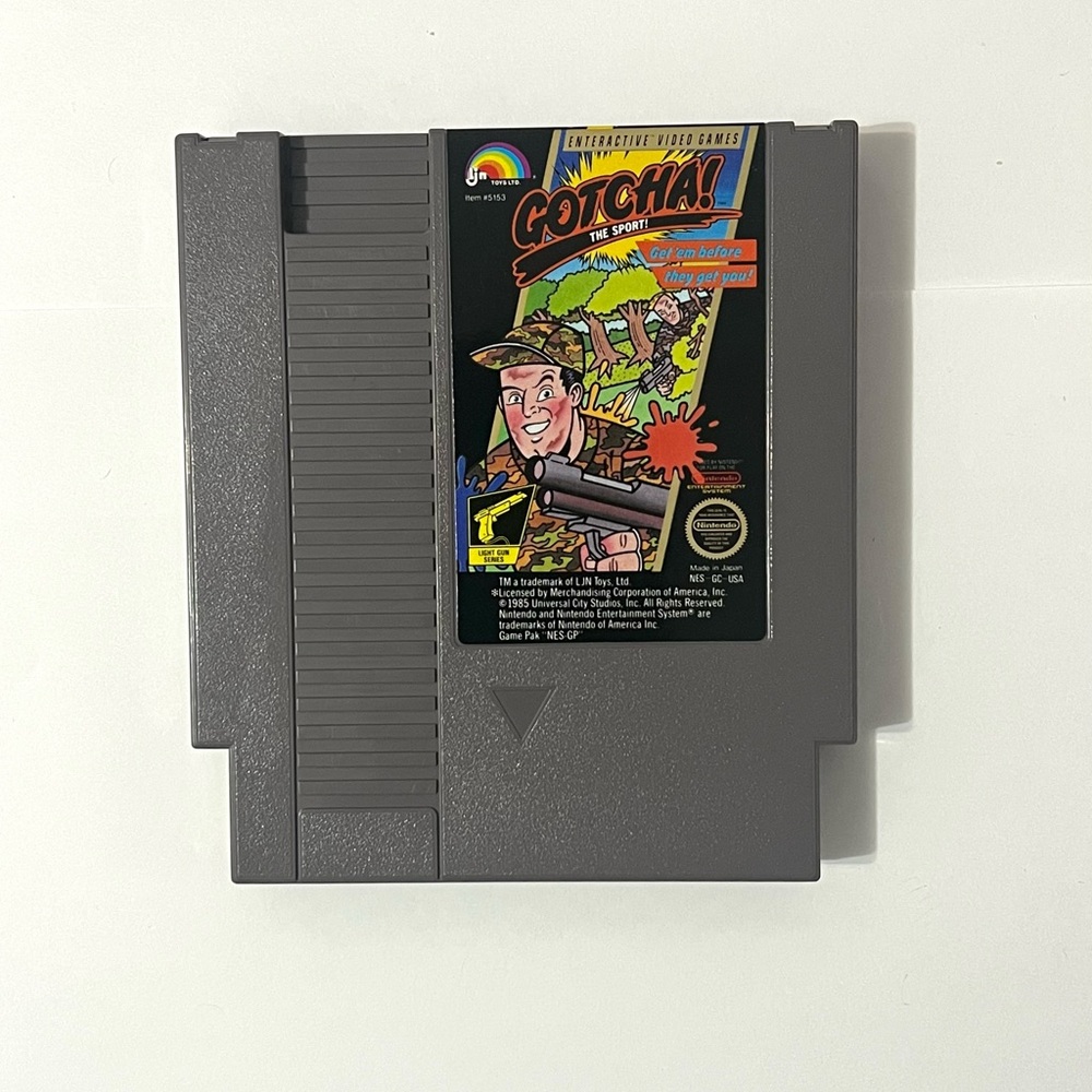 Gotcha The Sport! | Nintendo Entertainment NES. 1987 | Cart Only & Tested